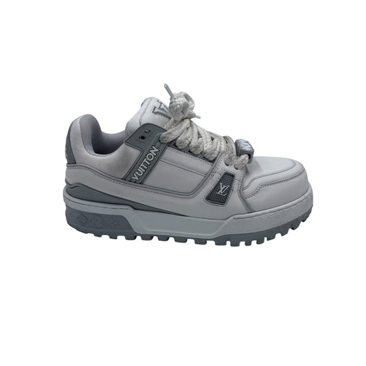 Louis Vuitton White Grey Multi Logo Trainer