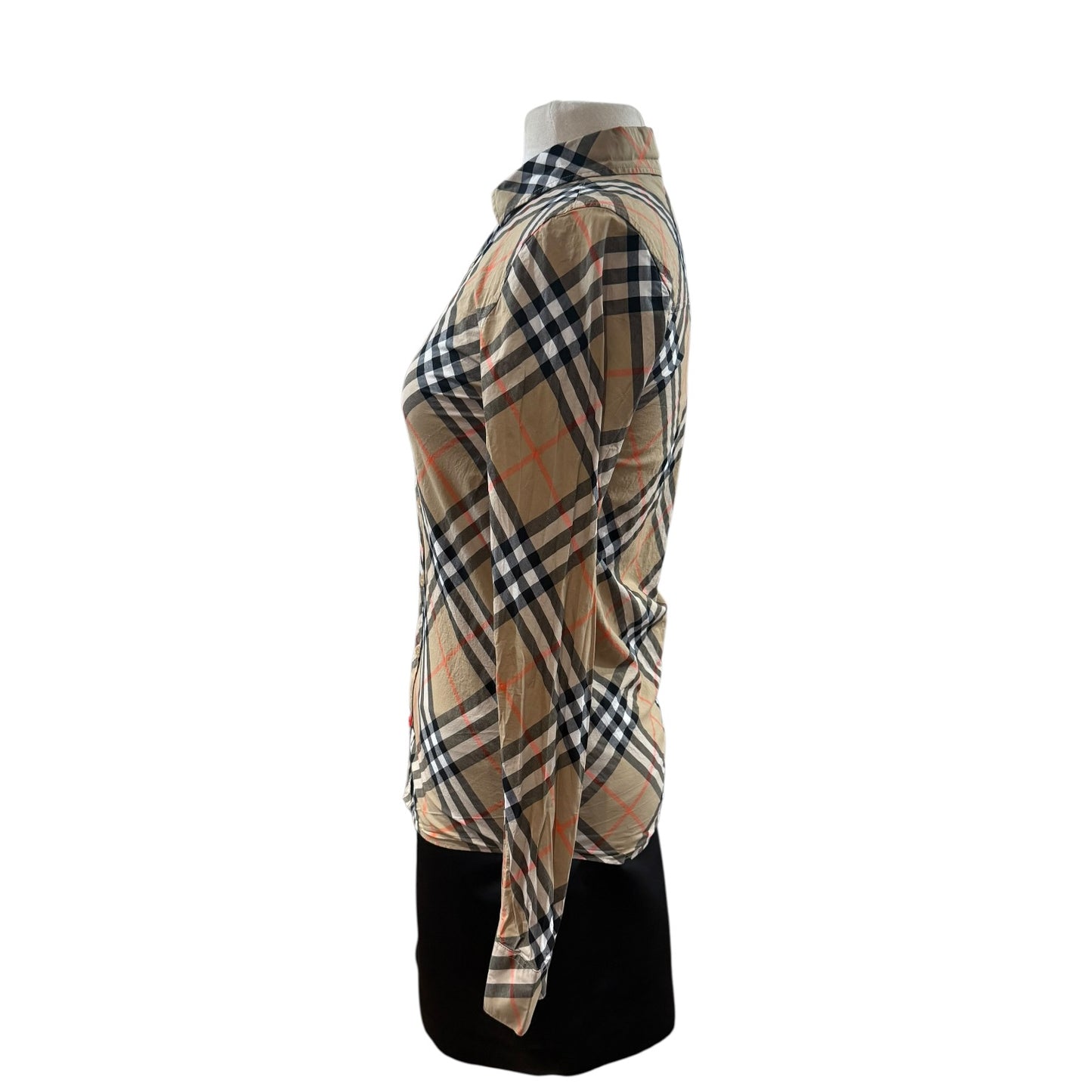 Burberry Check Button Up