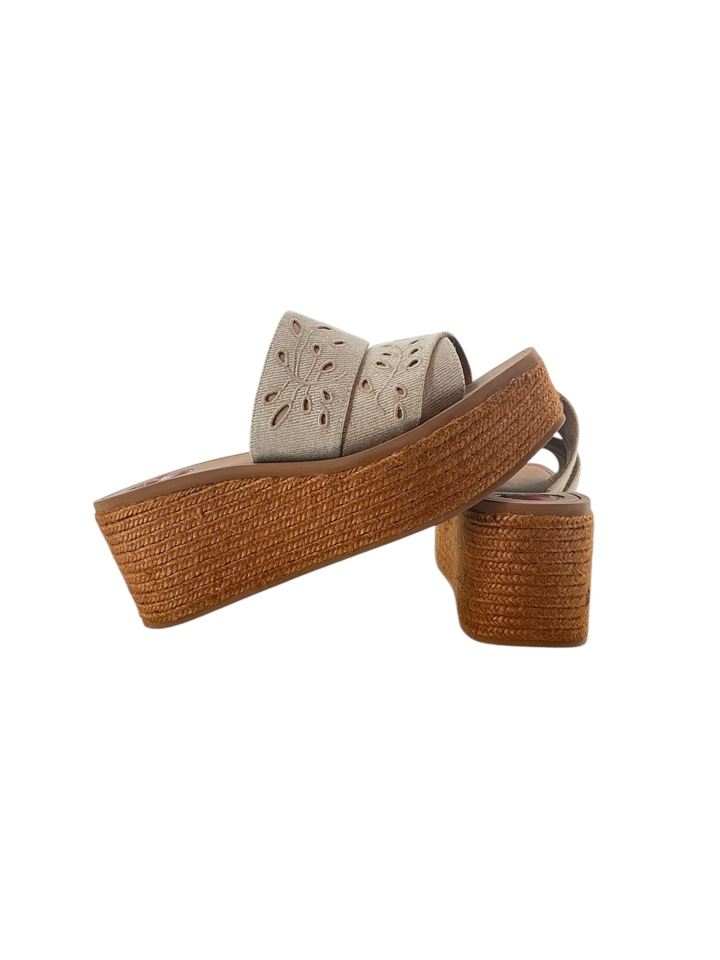 Chloe Woody Espadrille Platform Sandals