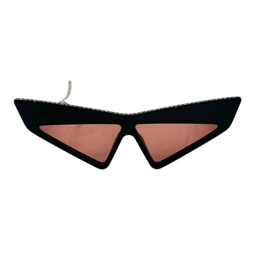 Gucci Hollywood Forever Geometric Crystal Wings Sunglasses