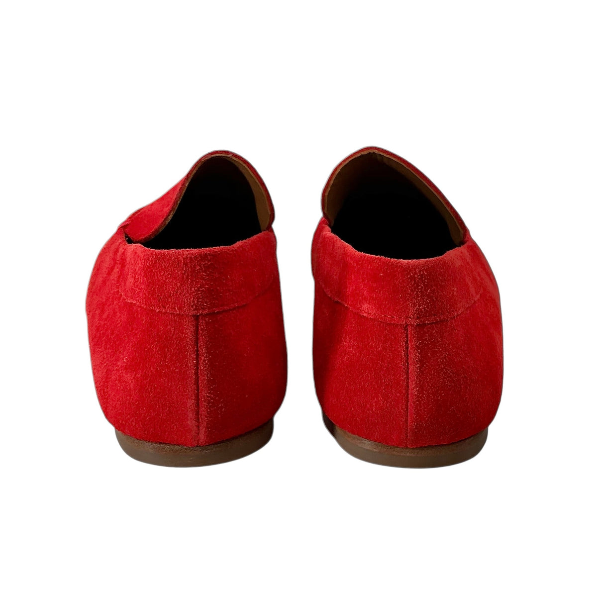 STAUD Becks Soft Suede Square Toe Loafers