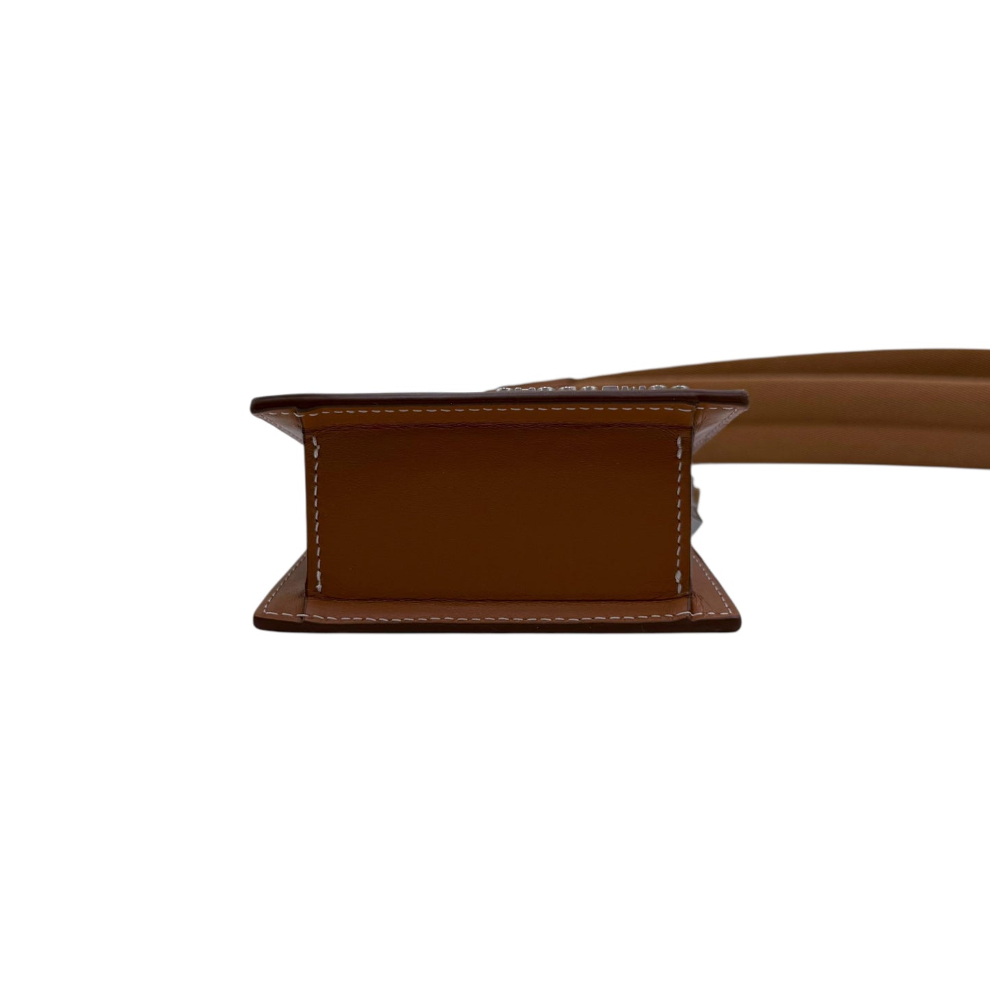 Jacquemus Cognac Le Chiquito Mini Bag