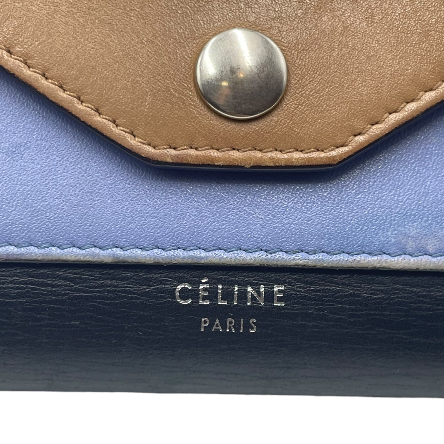 Celine TriColor Wallet