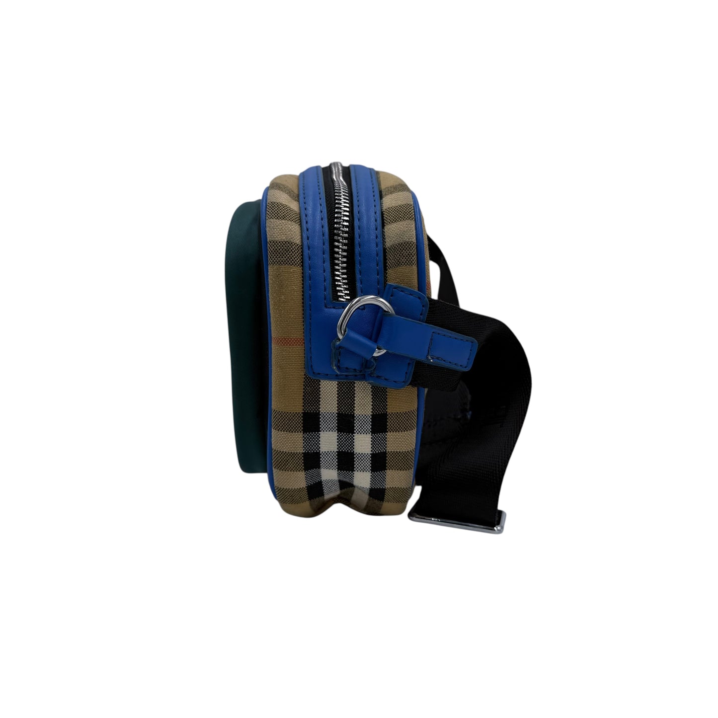 Burberry Paddy Green Blue Check Bag
