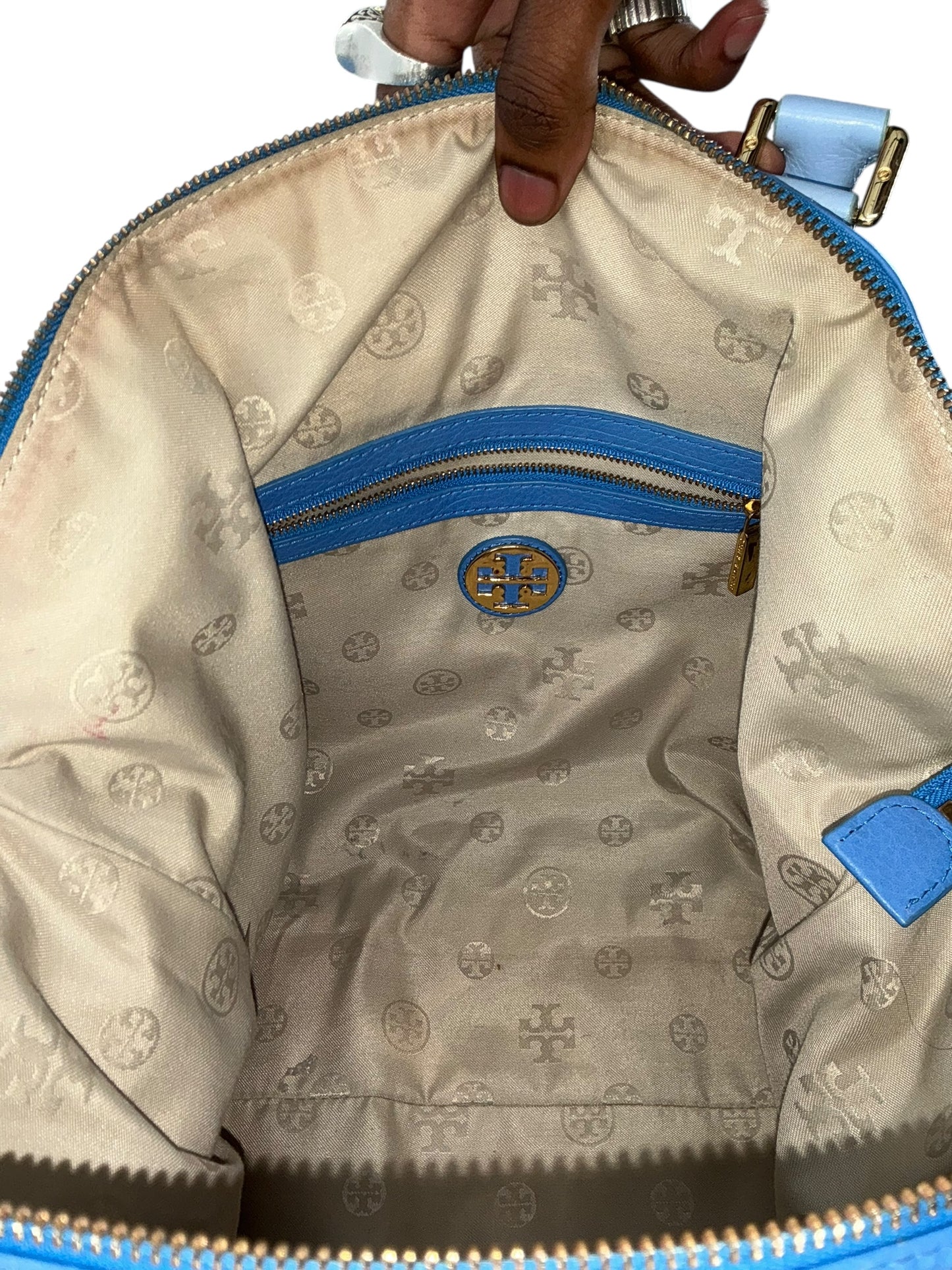 Tory Burch Pebbled Leather Tote