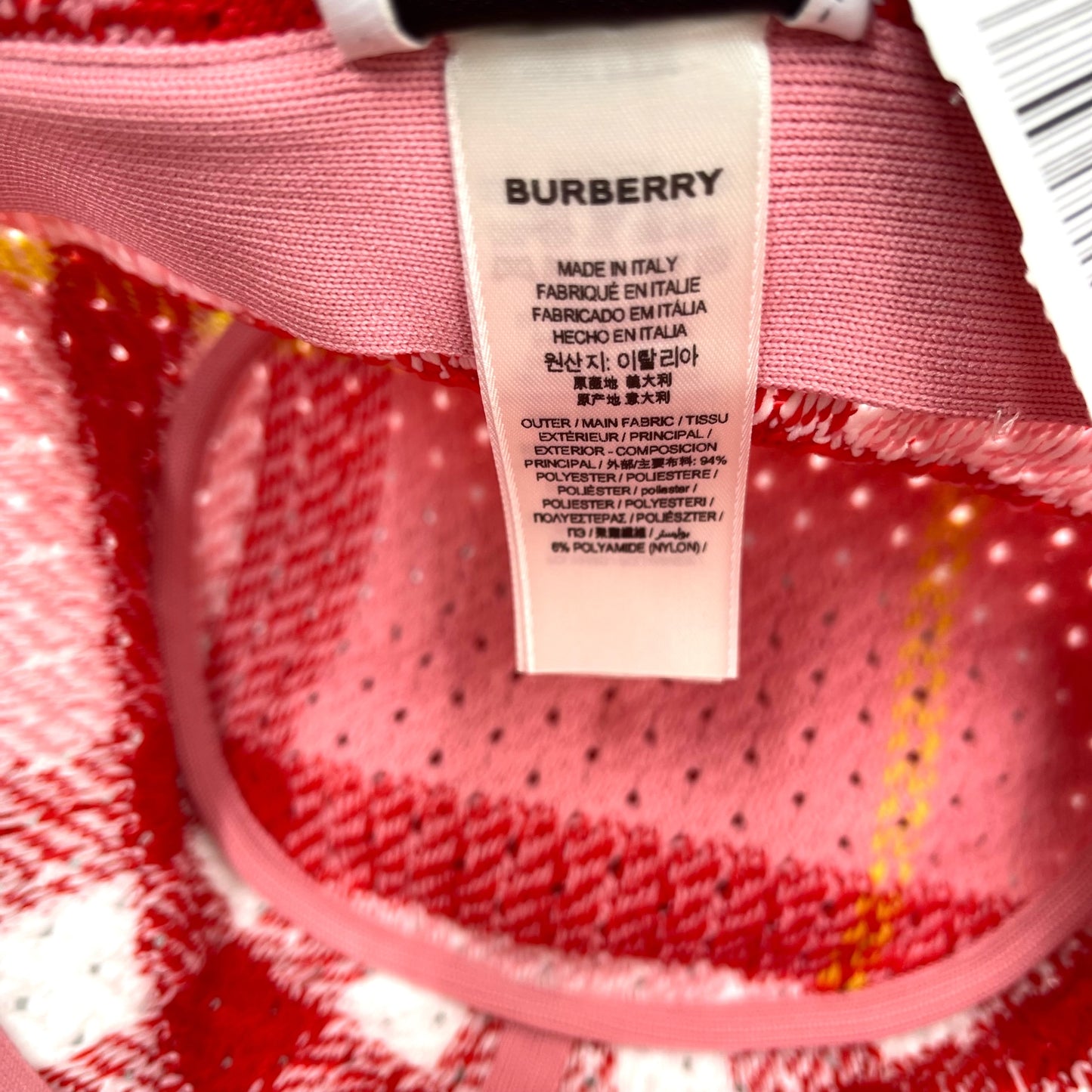 Burberry Knit Bucket Hat S