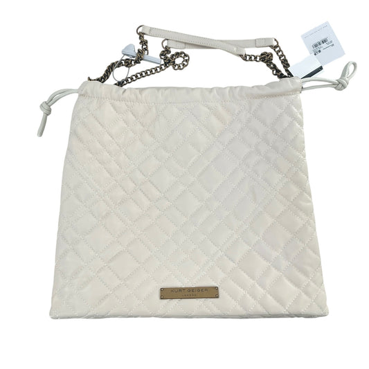 Kurt Geiger London Brixton Quilted Leather Drawstring Shoulder Bag