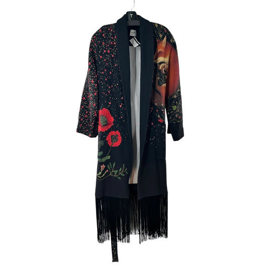 Vilshenko Long Hypnotic Poppy Jacket