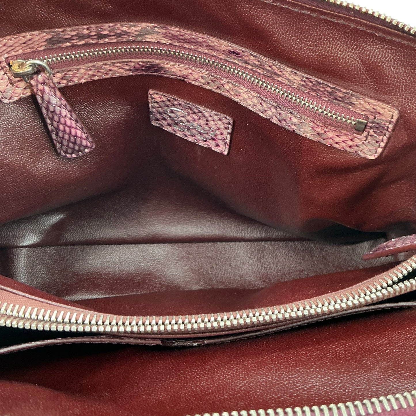 Parris: Stunning Genuine Python Satchel
