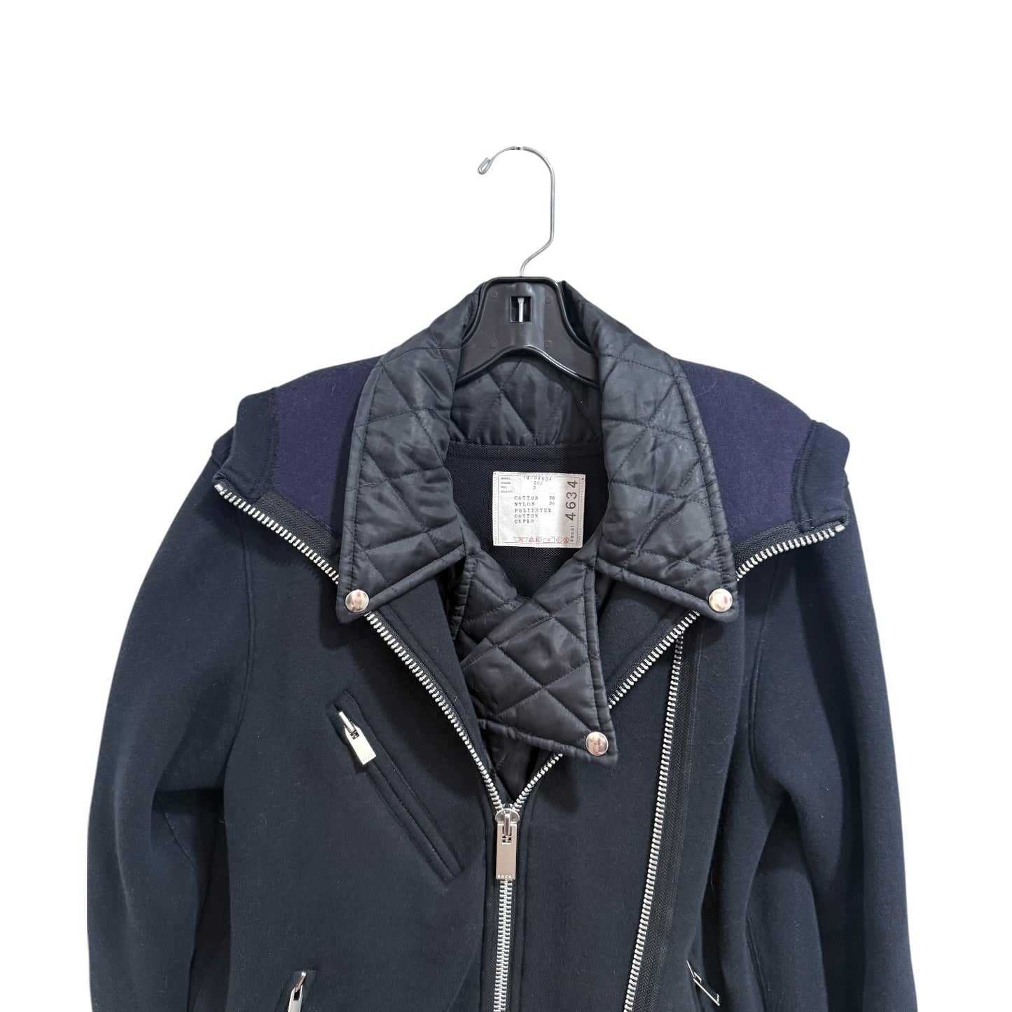 Sacai Sponge Layered Hooded Jacket