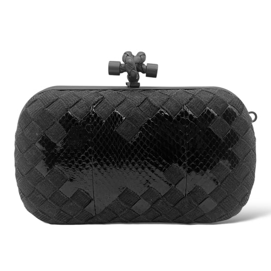 Bottega Veneta Pochette Cotton Knot Clutch