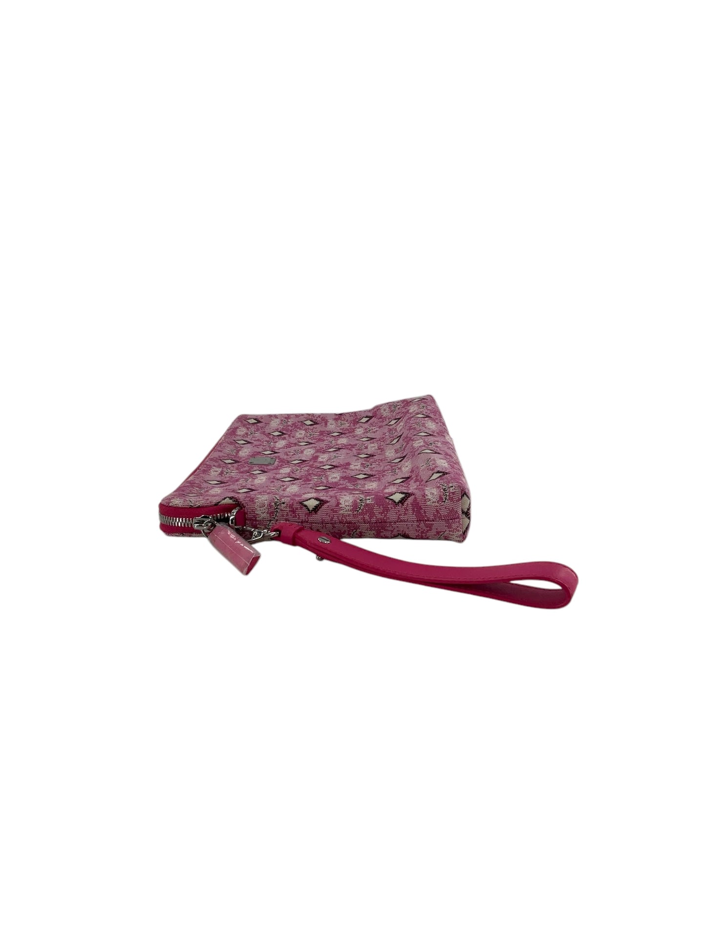 MCM Pink Denim Clutch