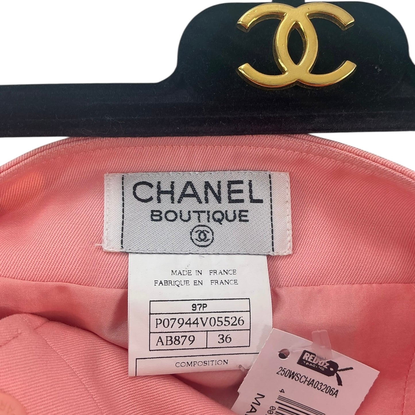 Chanel Pink Vintage Skirt