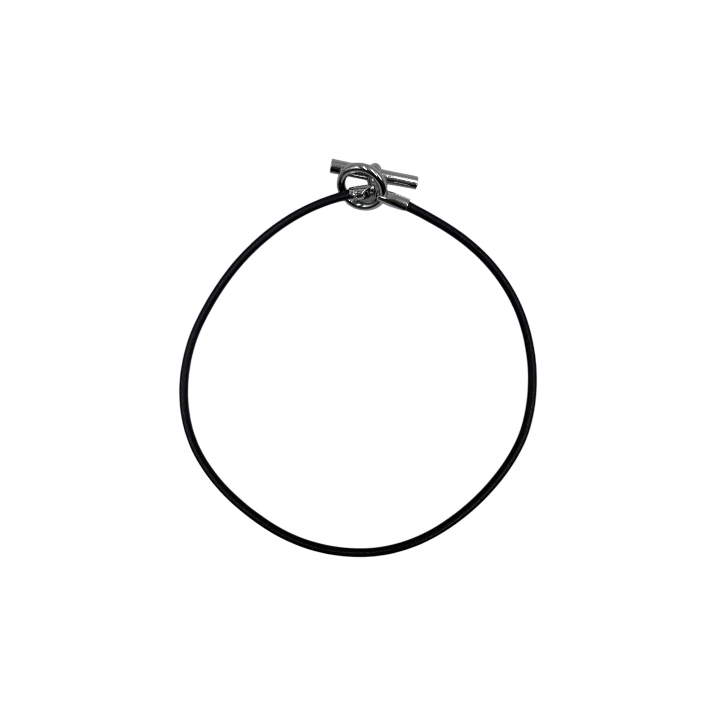 Hermès Leather Cord Necklace