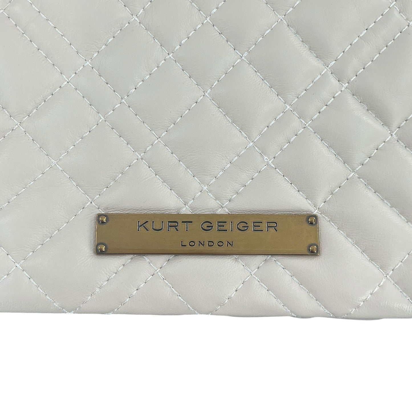 Kurt Geiger London Brixton Quilted Leather Drawstring Shoulder Bag