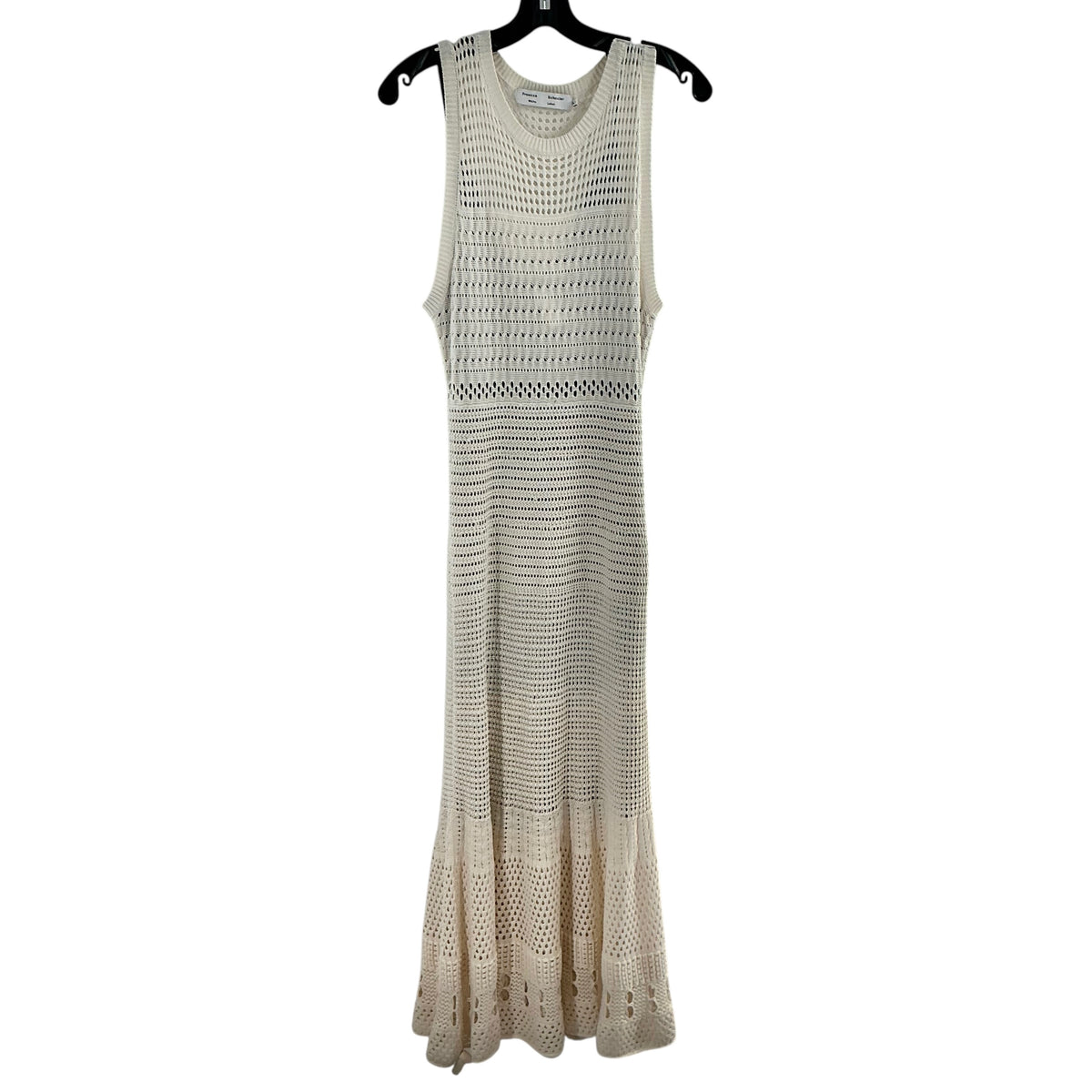 Proenza Schouler White Label Cream Crochet Maxi Dress