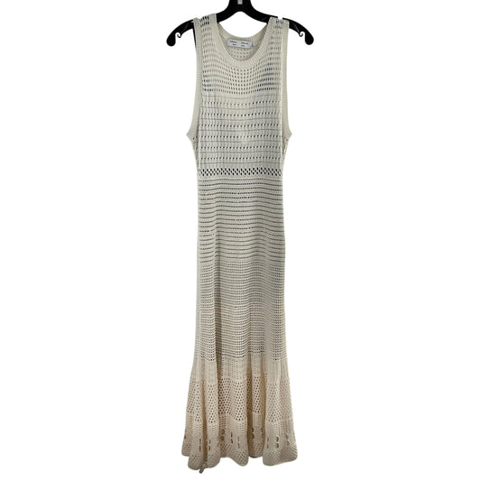 Proenza Schouler White Label Cream Crochet Maxi Dress