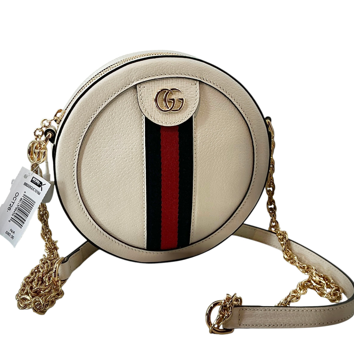 Gucci Ophidia Mini Round Shoulder Bag