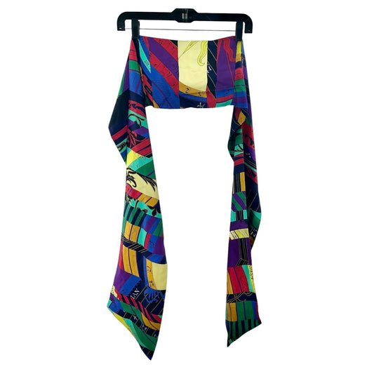 Hermès "Astrologie Nouvelle" Maxi Twilly Silk Scarf