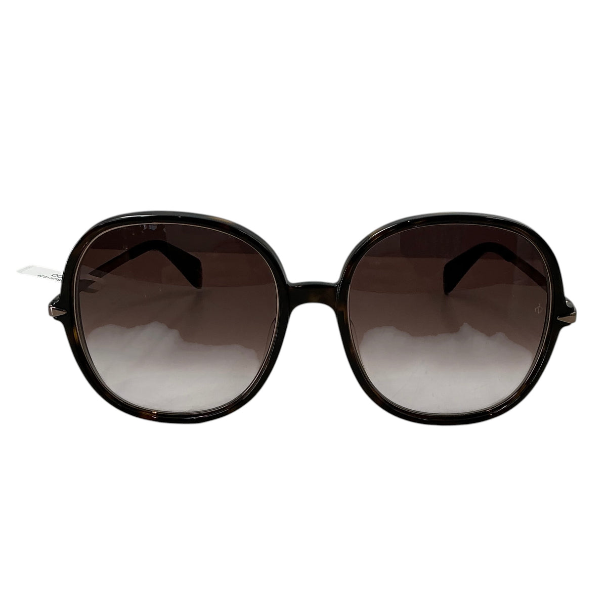 rag & bone Brown Gradient Round Sunglasses RNB 1031/G/S Dark Havana