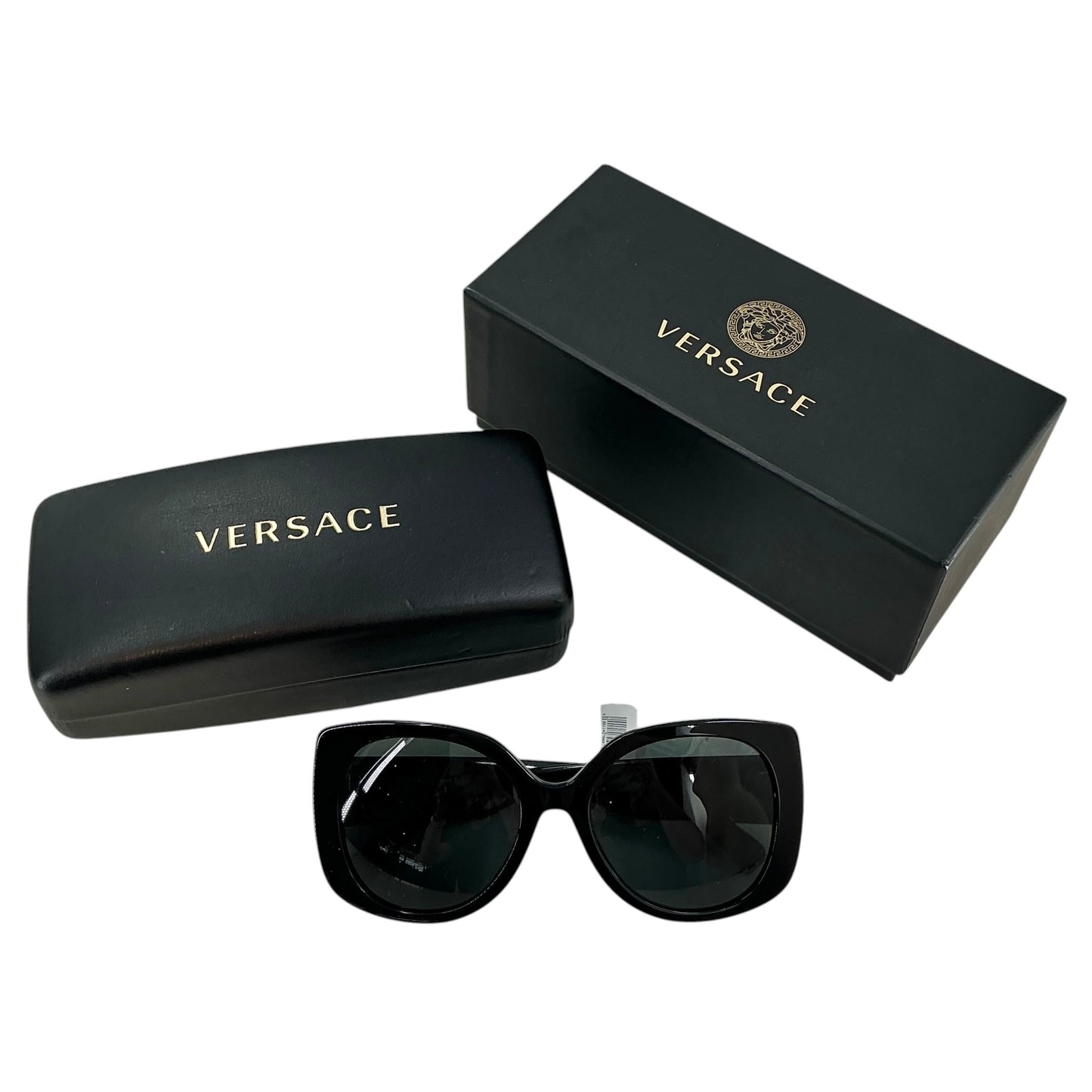 Versace VE4387 GB1/87 Black Square Sunglasses