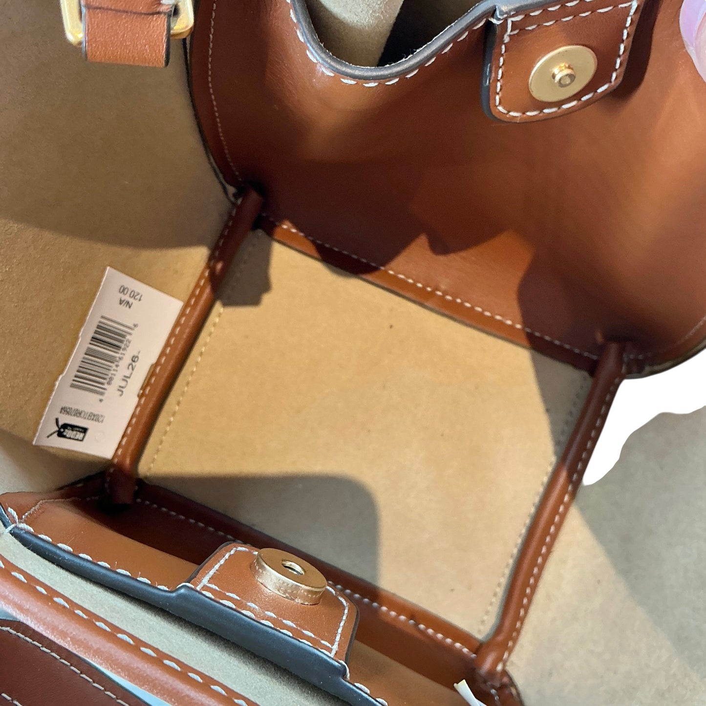 Tory Burch McGraw Mini Canvas Drawstring Satchel