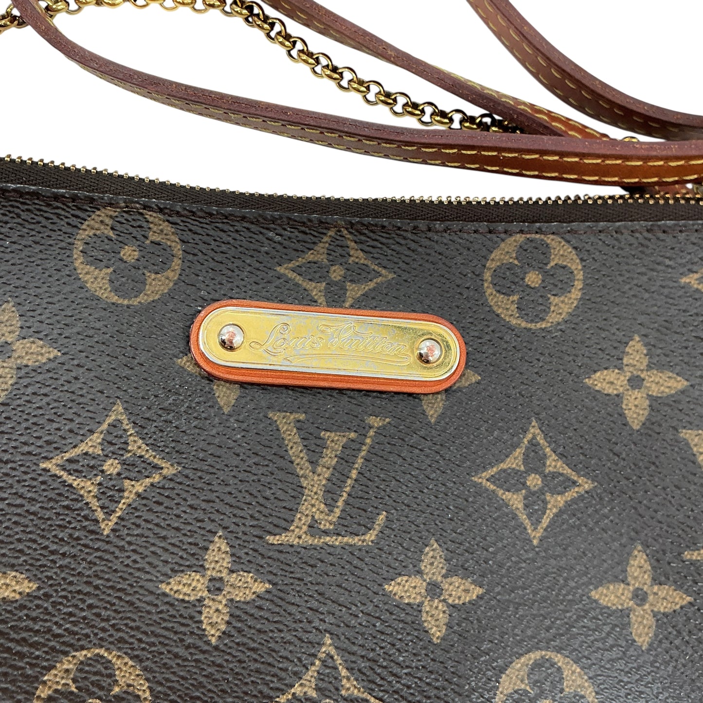 Louis Vuitton Monogram Eva Clutch 2-Way Crossbody Bag