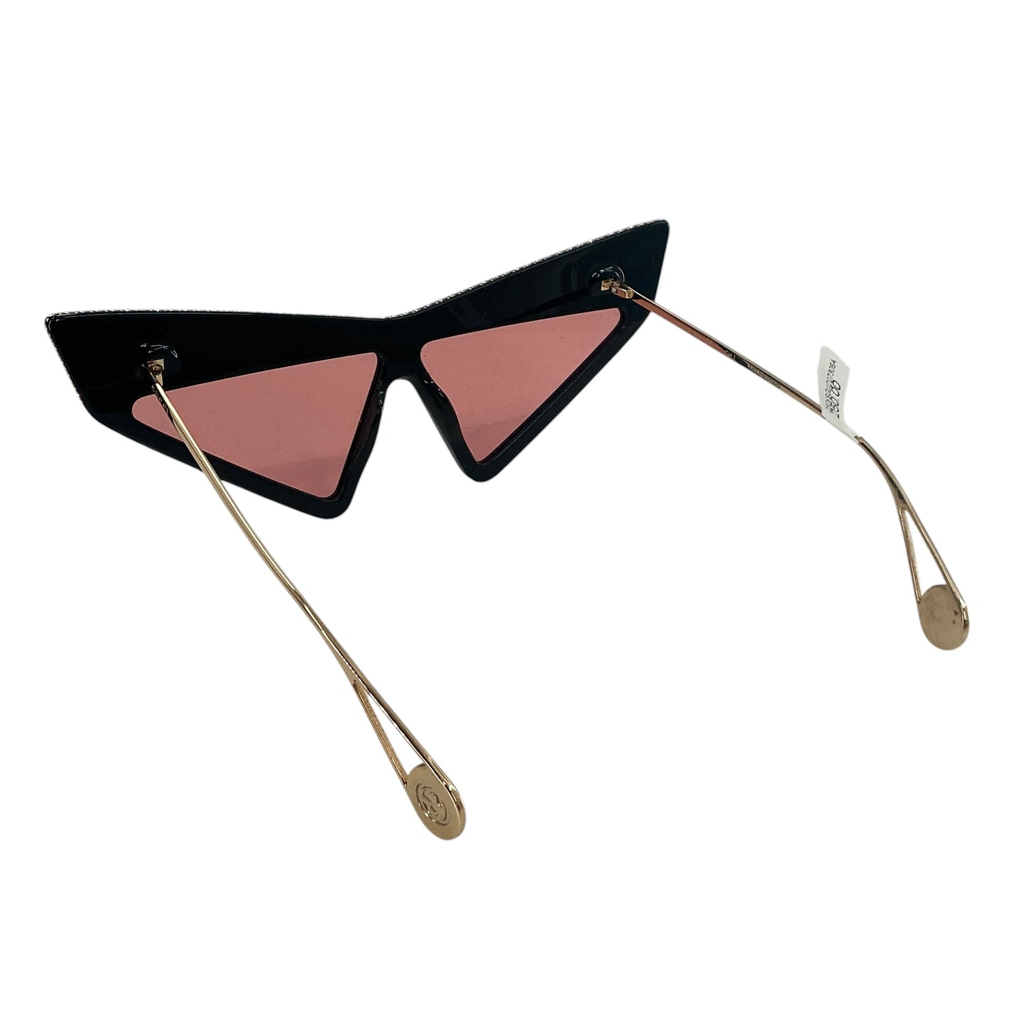 Gucci Hollywood Forever Geometric Crystal Wings Sunglasses