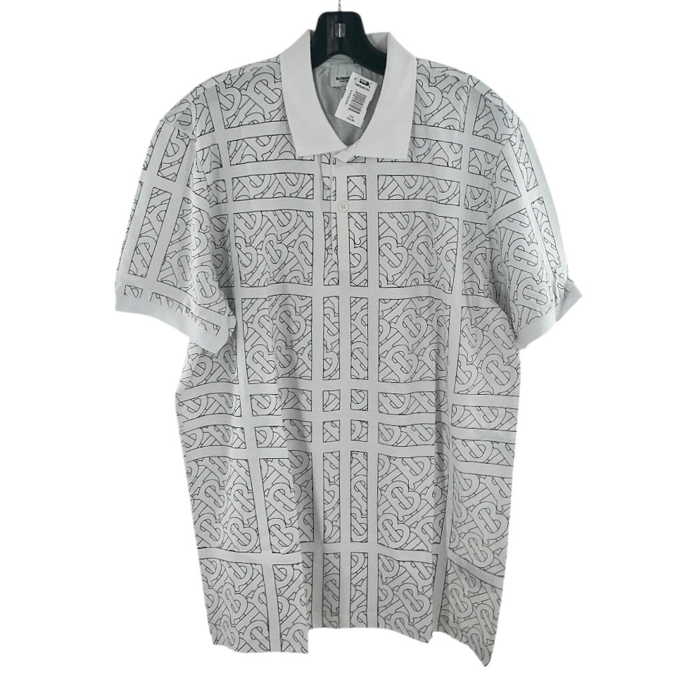 Burberry Men's Monogram Print Polo Shirt