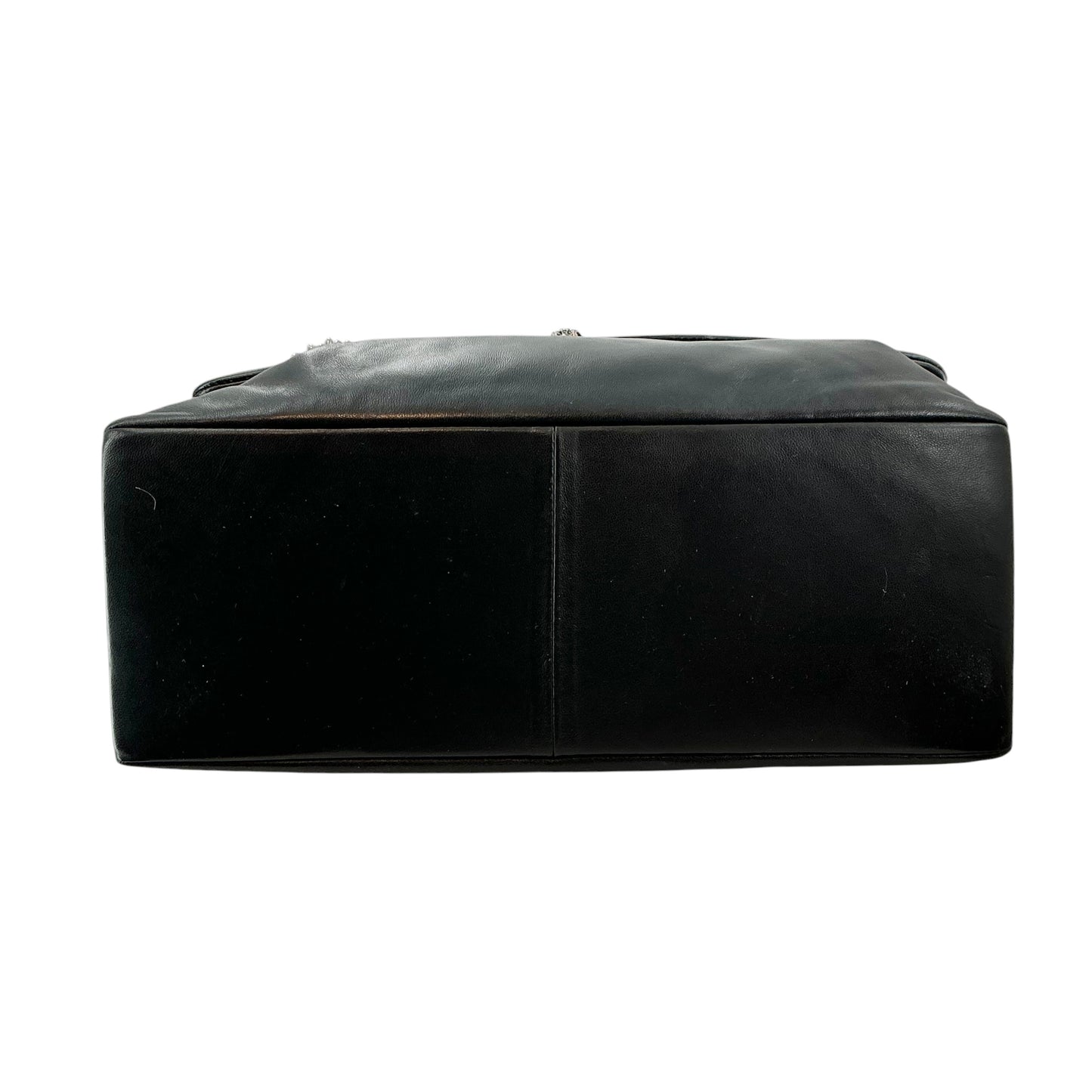 Kurt Geiger London XXL Kew Black Soft Puff Leather Convertible Shoulder Bag