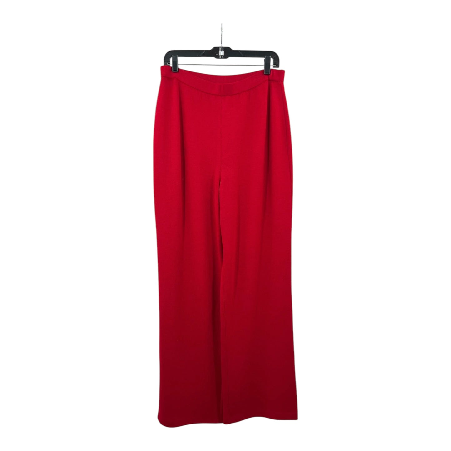 St. John Collection Straight Leg Santana Red Knit Women’s Pants