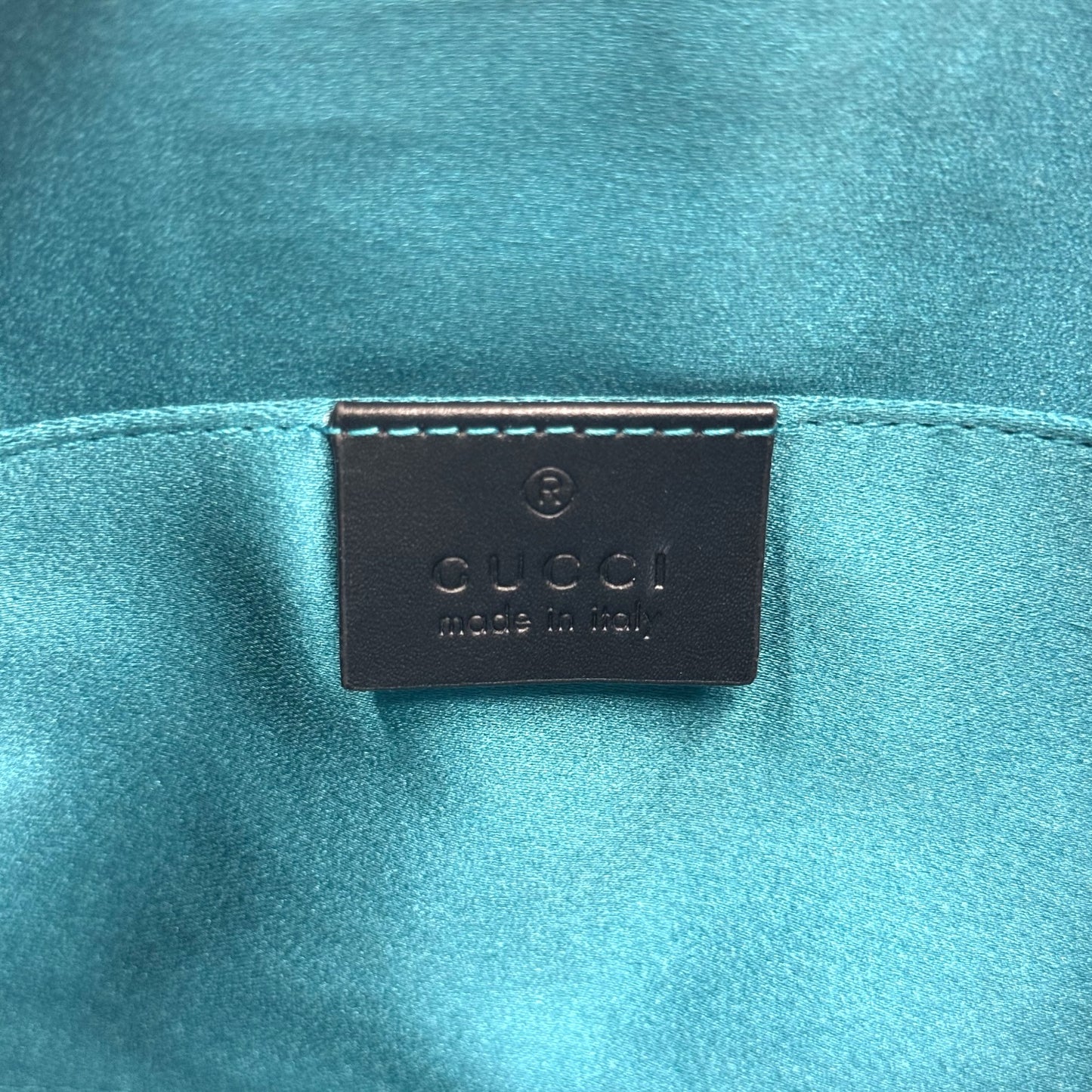 Gucci Black Ophidia Dome Shoulder Bag