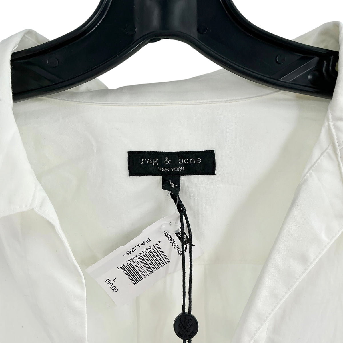 Rag & Bone White Midi Dress