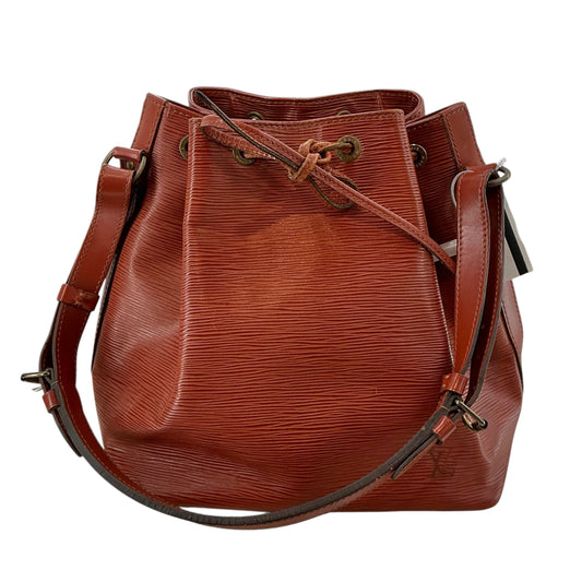 Louis Vuitton Kenyan Fawn Epi Leather Petit Noé Bucket Bag