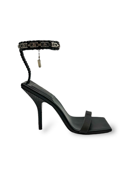 Givenchy Embellished Woven Chain Sandals