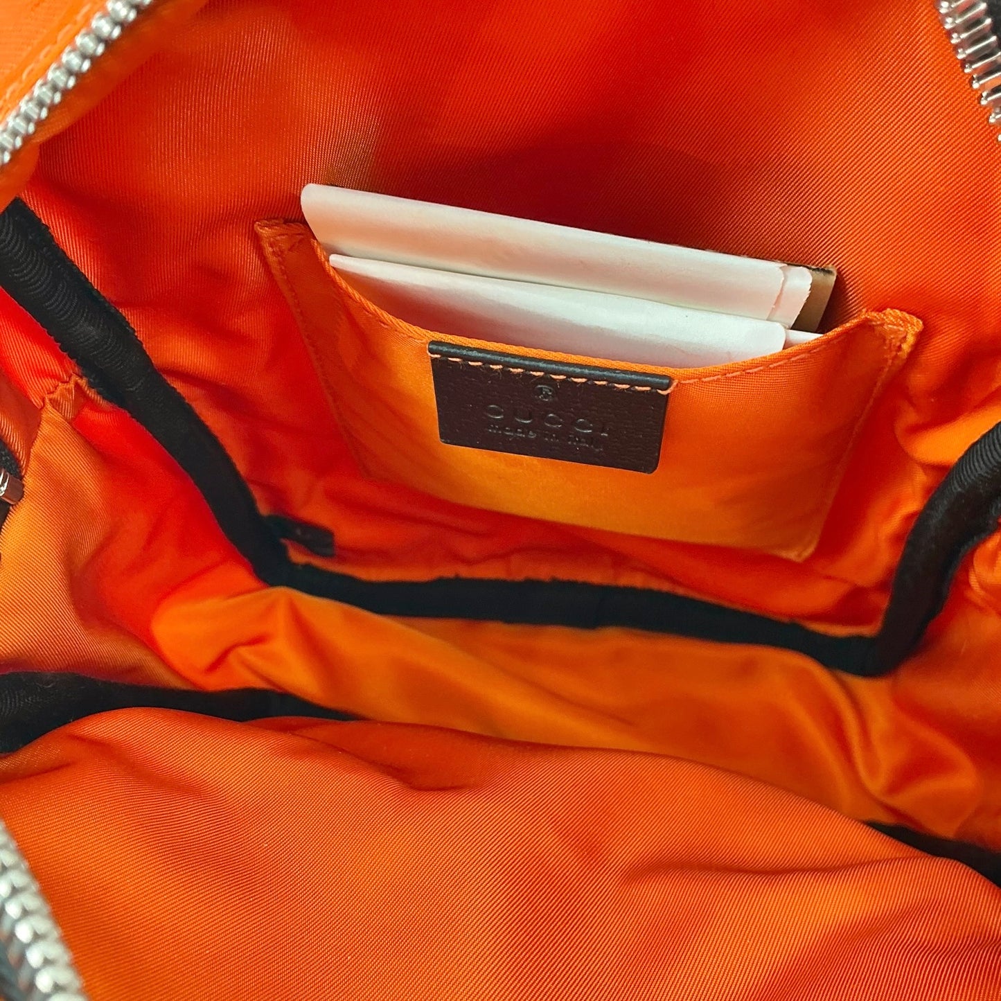 Gucci Off The Grid Nylon Monogram Messenger Bag