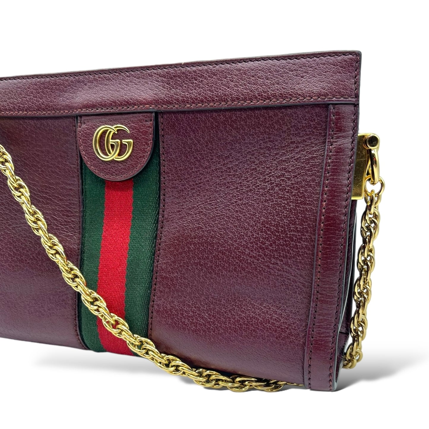 Gucci Ophidia Leather Shoulder Bag