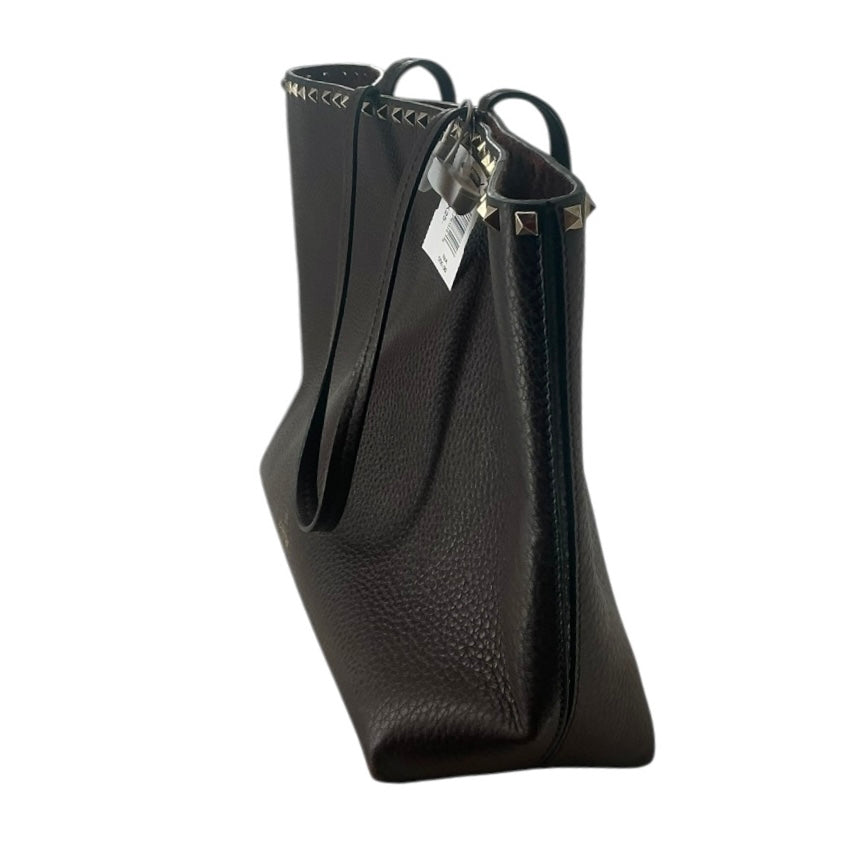 Valentino Garavani Rockstud Grainy Calfskin Tote Bag