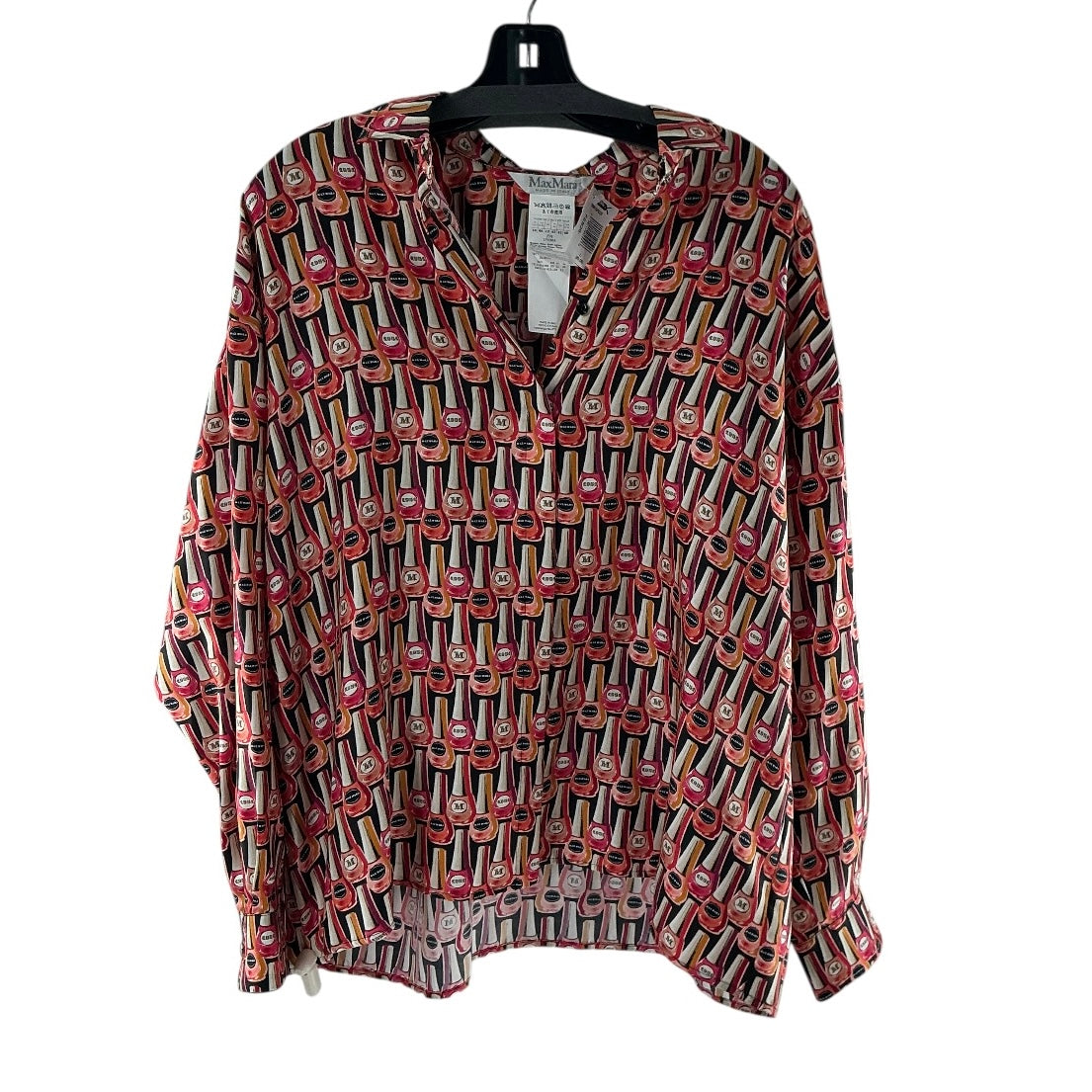Max Mara MULTICOLOUR 'Taro' Silk Shirt