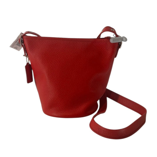 Coach Duffle Shoulder Bag Red