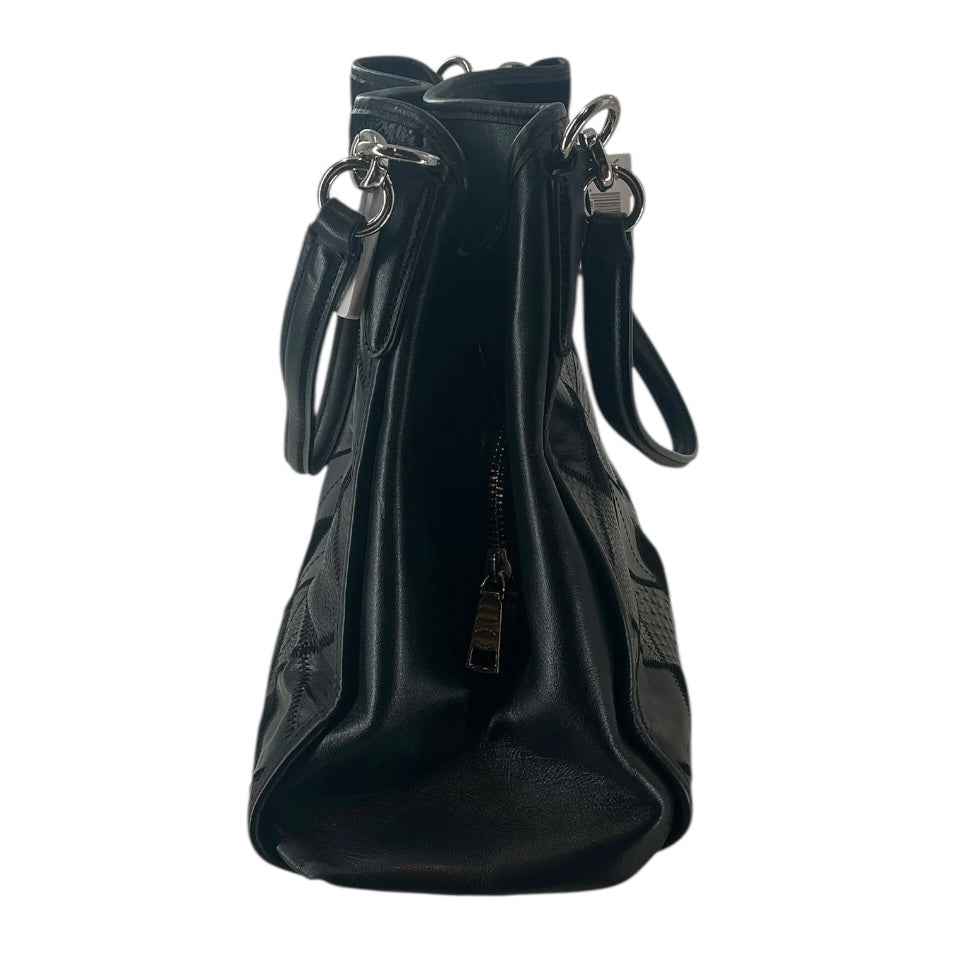 Coach Madison Phoebe Patchwork Leather and Suede Shoulder Bag