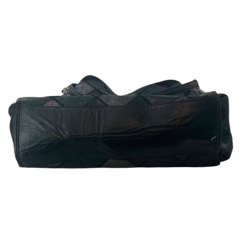 Coach Madison Phoebe Patchwork Leather and Suede Shoulder Bag