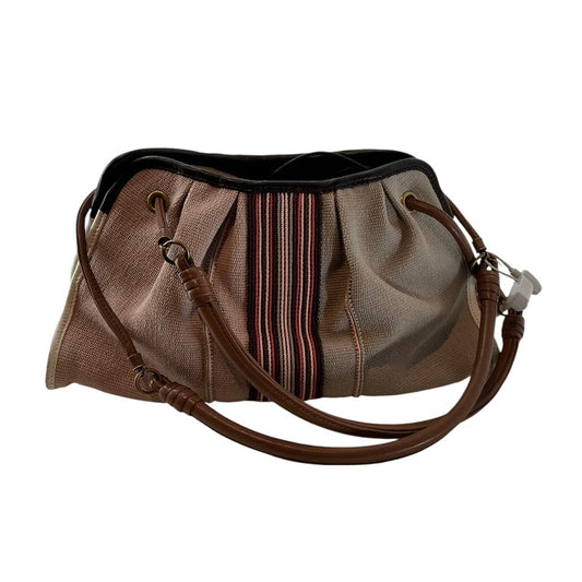 Bottega Veneta Multicolor Canvas Shoulder Bag