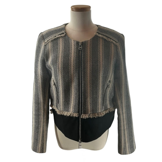 Veronica Beard Destin Layered Tweed Jacket