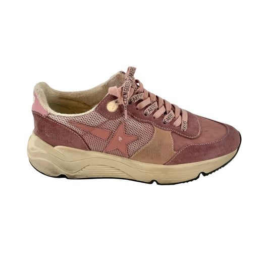 Golden Goose Pink Running Sneakers