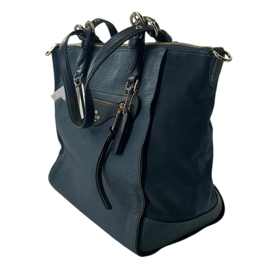 Coach Kleo Caryall Bag Navy Blue