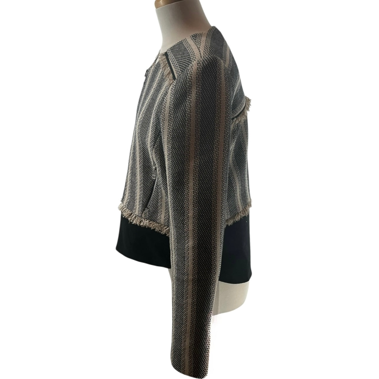 Veronica Beard Destin Layered Tweed Jacket