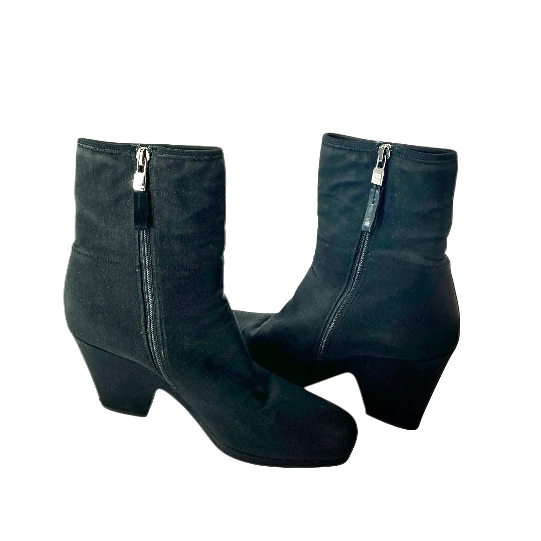 Prada Zip-Up Cloth Boots Women’s