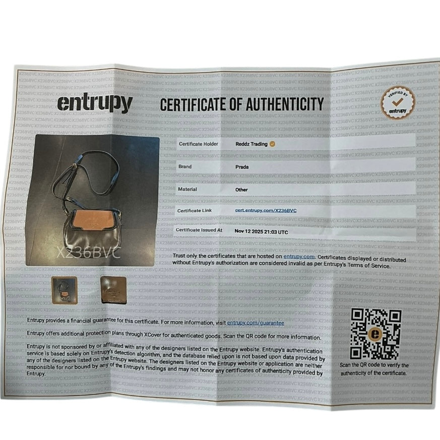 Prada Bonnie Mini Leather Handbag