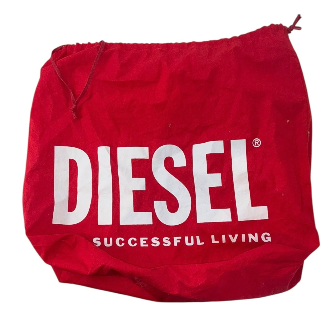 Diesel “Odd” Cow Leather Crossbody Bag